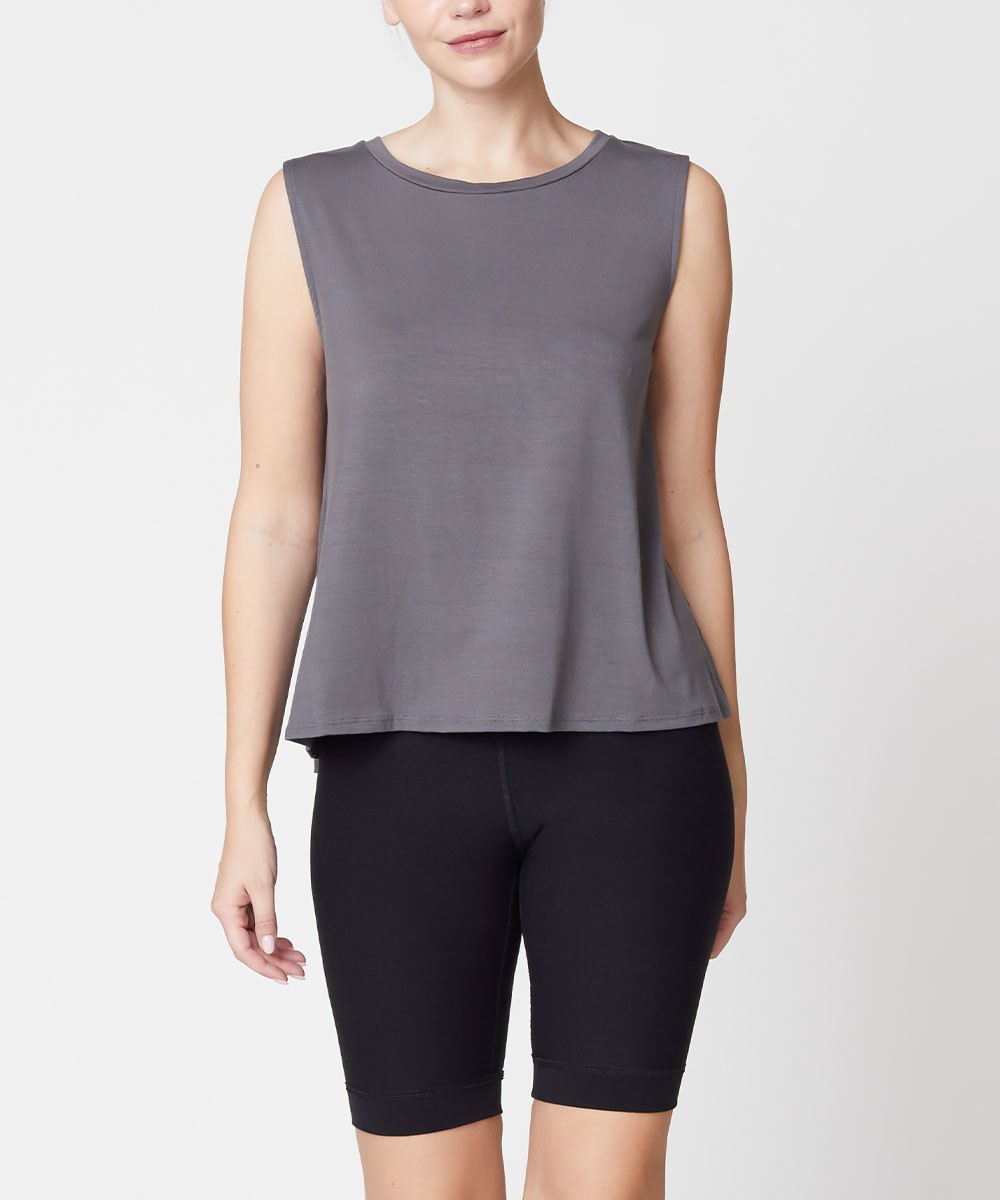 BAMBOO MUSCLE SLEEVELESS TOP